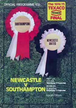 in the toon1892 library... Matchday Programme 11/12/1974 v Southampton